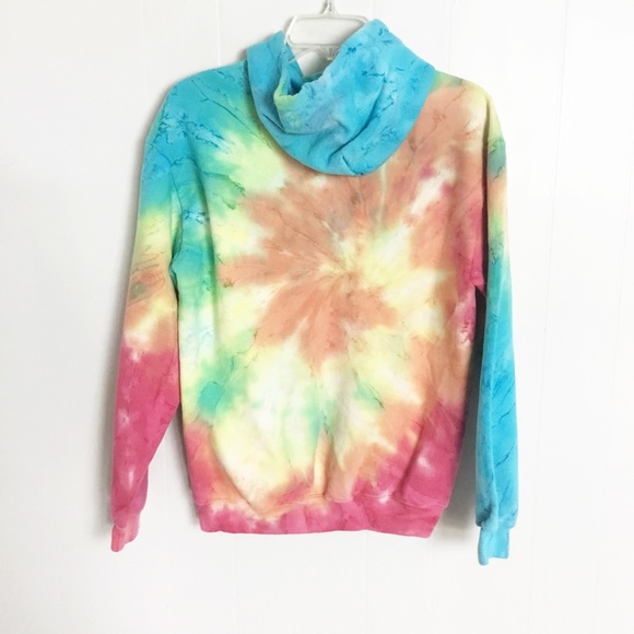 Authentic Jimi Hendrix Tie Dye Hoodie Womens M - Picture 4 of 4